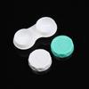 20 PCS New Mini Portable Eye Glass Travel Glasses Holder Candy Color Soaking Box Contact Lens Case
