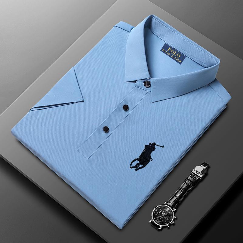 Polo Ralph Lauren 2025 Лето Новая Цветная Вышивка Пони Бизнес Поло для Отдыха