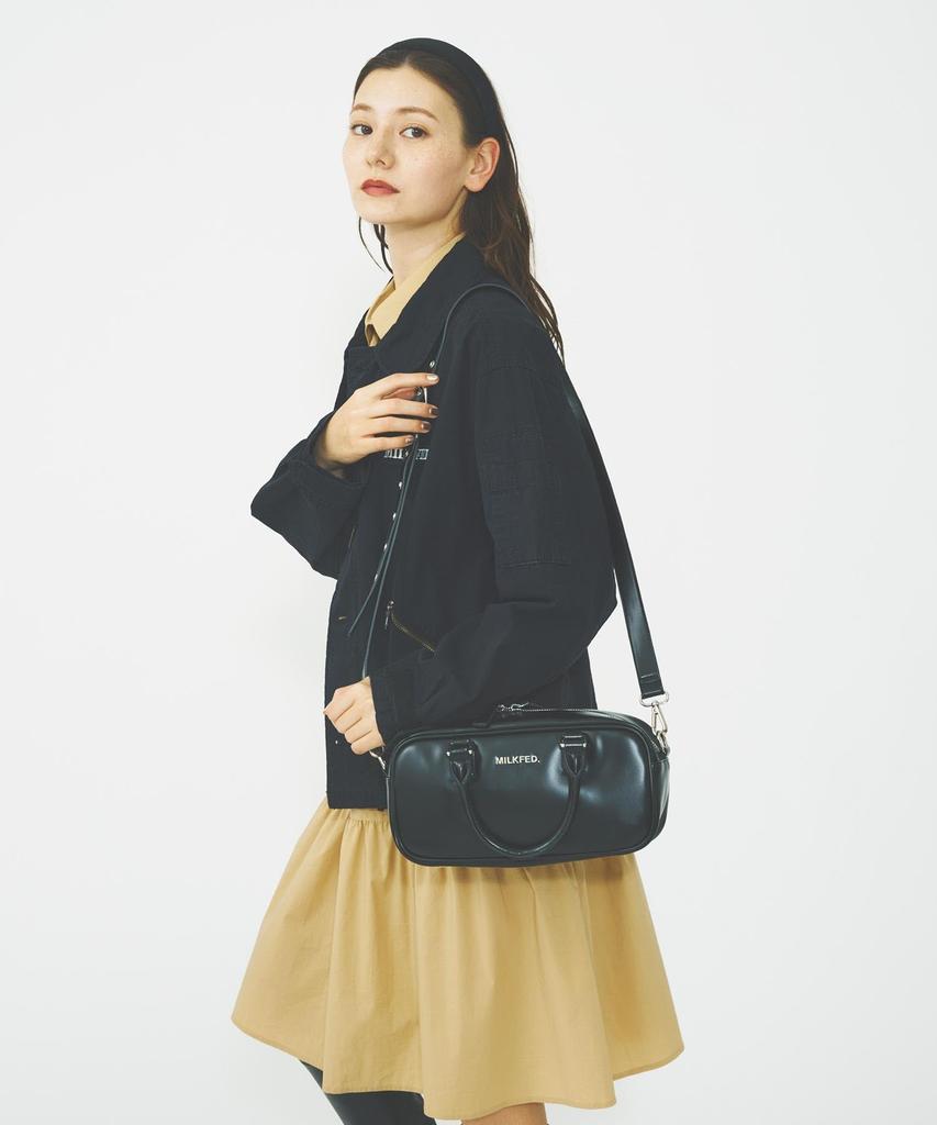 Широкая квадратная сумка 2-в-1 WIDE SQUARE 2-WAY BAG 103243053001 ЧЕРНЫЙ ОДИН РАЗМЕР