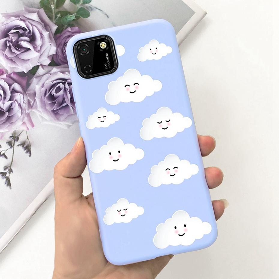 Case For Huawei Y5p Cute Animal Cartoon Candy Color Soft Silicone TPU Phone Bumper For Huawei Y5P 2020 Y 5P DRA-LX9 Back Cover