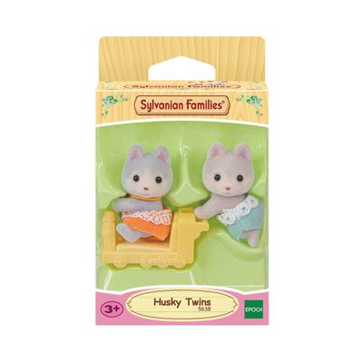 Sylvanian Families Набор фигурок «Стильные двойняшки-хаски» (5638)
