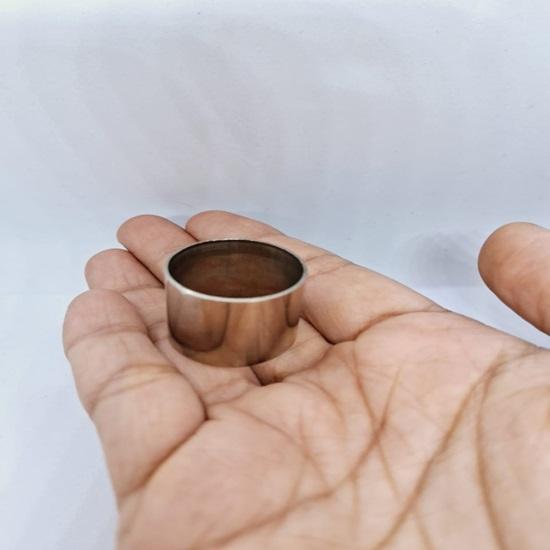 Лот из 10 комплектов, цельные латунные металлические наконечники, воротники, кольцевой вал, трость-запасная часть, аксессуары для деревянных палок-трость