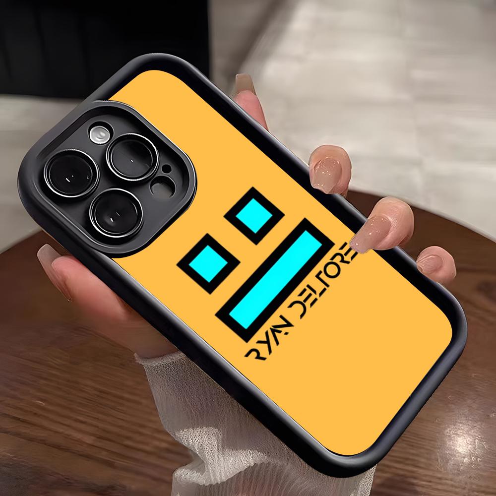 G-Geometry Dash Game Phone Case For IPhone 17 Pro Max 15 Pro 16 14 Plus 12 13 Mini 11 Pro Shockproof Soft Cover