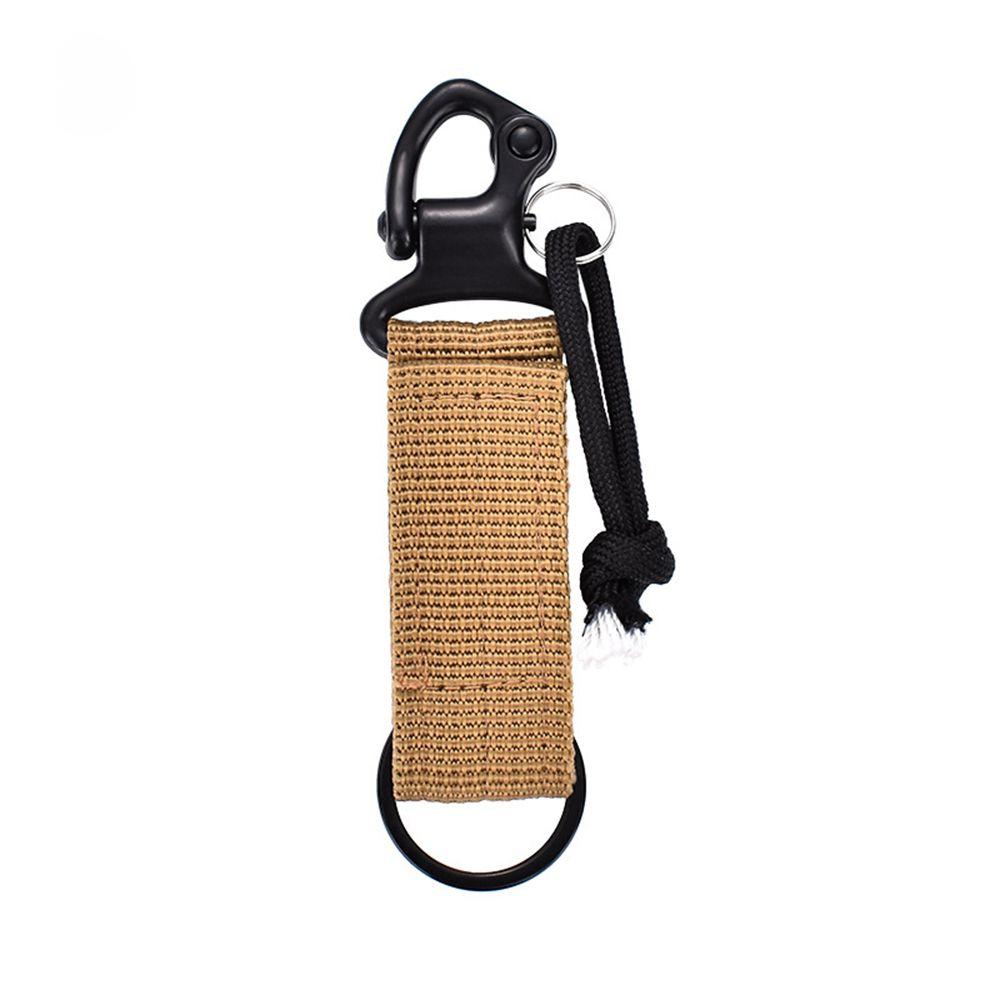 Outdoor Belt Clip Camping Accessories Quickdraw Carabiner Webbing Backpack Strap Water Bottle Hanger Molle Holder Hooks