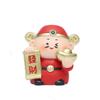 Resin  Crafts Chinese God of Wealth Figurine Cartoon New Year Car Ornaments  Car Ornaments
