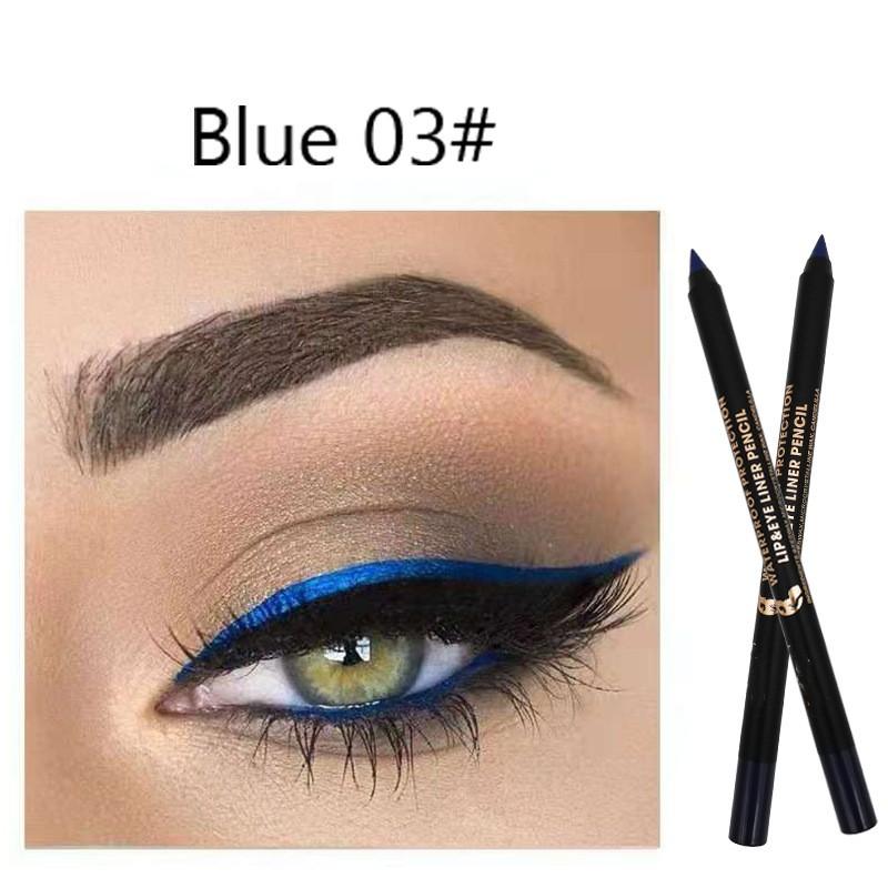 Двухцветный карандаш для губ, бархатная матовая помада, ручка для макияжа глаз, ручка для теней для век, прочный водонепроницаемый легкий легкий макияж, карандаш для бровей