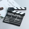 Фото Аксессуары Режиссерская Видео Хлопушка ТВ Фильм Кино Хлопушка Доска Сланцевая Доска Реквизит для Съемки