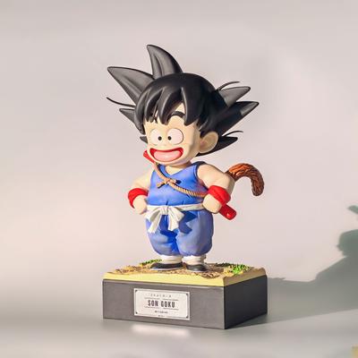Фигурки Dragon Ball Сон Гоку Аниме Фигурки Криллин Фигурка Детство Милые Модели ПВХ ГК Анимация Периферия Настольные Украшения Игрушки