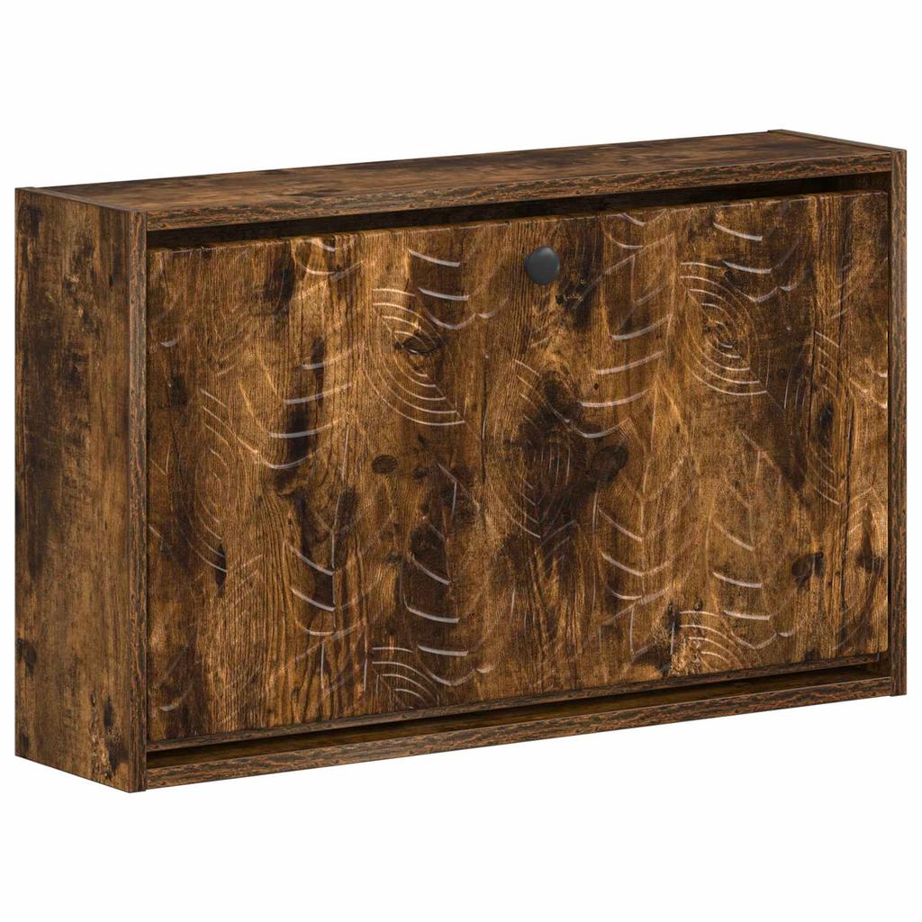 Wall Mounted Shoe Cabinet DELFT 71 x 17 x 43 cm Particleboard