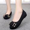 Cresfimix zapatos plano женские милые легкие черные весенние туфли без застежек женские модные балетки ретро танцевальная обувь a5401