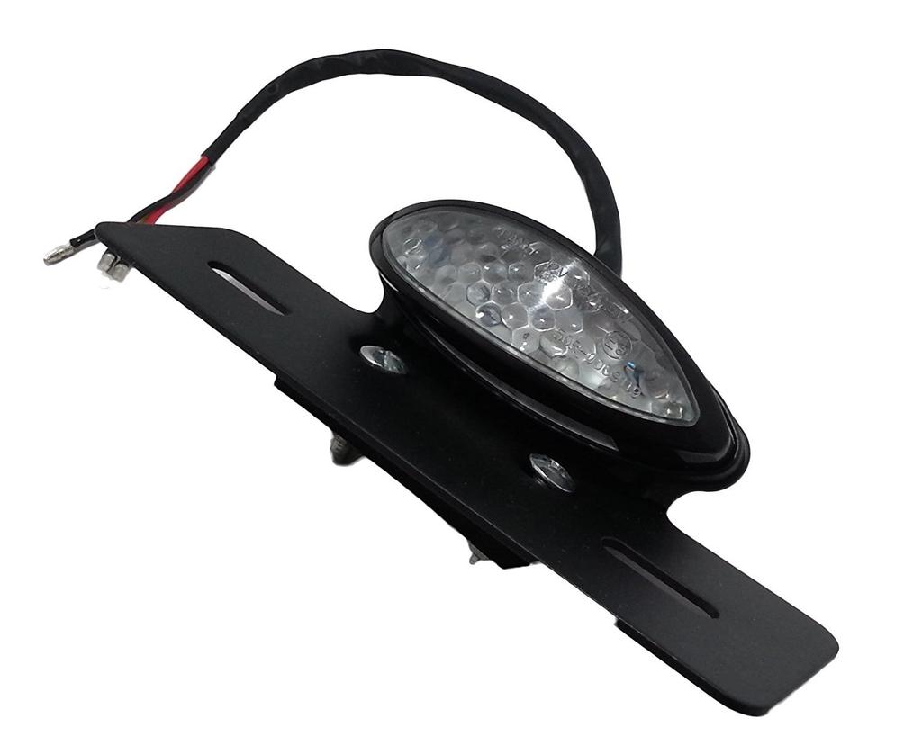 Szmsmy тонкий задний фонарь для велосипеда 12 В, универсальный фонарь для подсветки номера велосипеда