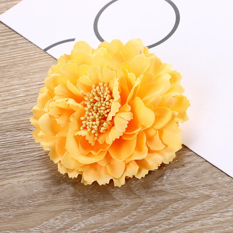 11cm Korean Fabric Rose Flower Brooches for Women Elegant Corsage Scarf Buckle Shirt Collar Pins Fashion Jewelry Wedding Brooch