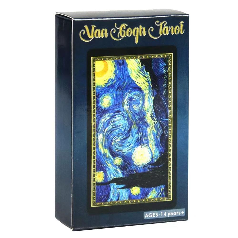 10.3*6cm Van Gogh Tarot Deck 78 Tarot Cards Illustration Divination Wisdom Oracle Cards
