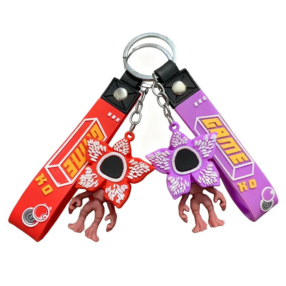 Non-Toxic Stranger Keychains Backpack Decorations Party Gifts Back To School Season Friends Accessory Parts Christmas Model Doll Toy Gift