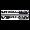 AMG Letter stickers Car Rear Trunk Emblem Fender Badge For Mercedes Benz GLE43 GLE400 GLE450 GLE53 GLE63S C-pillar badge BA1