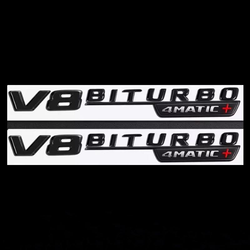 AMG Letter stickers Car Rear Trunk Emblem Fender Badge For Mercedes Benz GLE43 GLE400 GLE450 GLE53 GLE63S C-pillar badge BA1