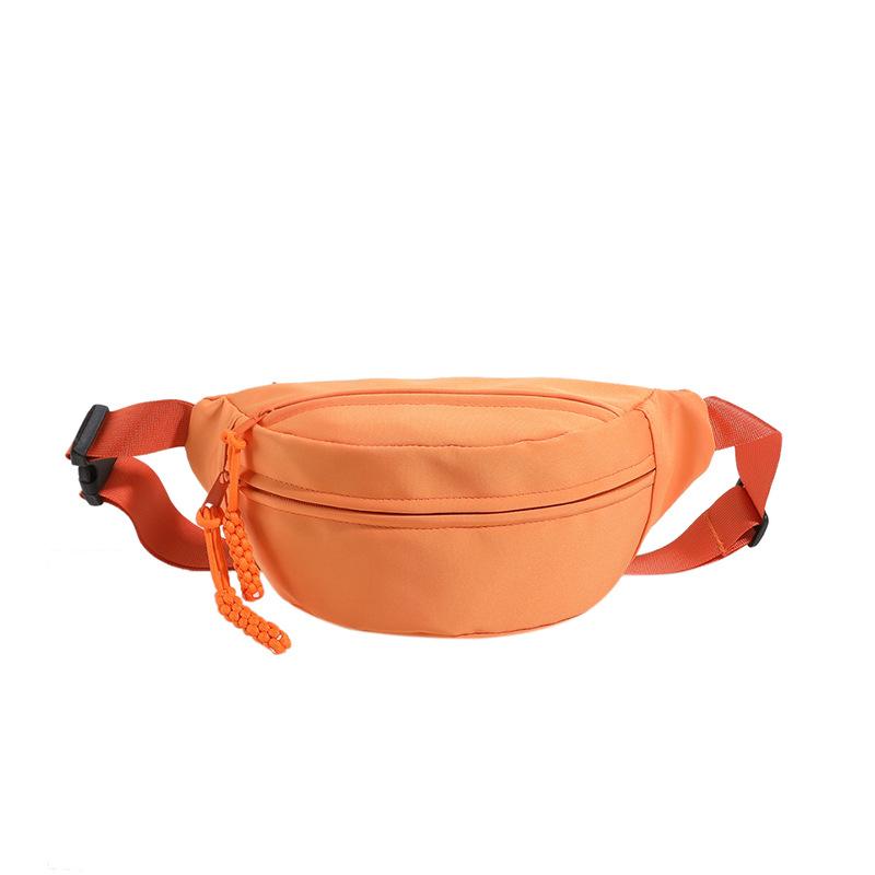 Японская нагрудная сумка женская летняя новая повседневная простая сумка-мессенджер спортивная пара маленькая сумка универсальная поясная сумка в гонконгском стиле для мужчин 2024