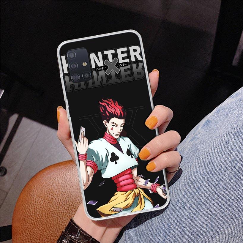 Чехол для телефона Hunter X Hisoka для Samsung Galaxy A52 A32 A22 A12 A51 A31 A50S A30S A20S A10S Note 20 Ultra 10 Plus S10 A72 A71 Gala