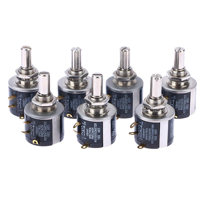 1PCS 534-1-1 Spectorl Precision Coil Wire Wound Potentiometer 534 2w 100R 200R 500R 1K 2K 5K 10K 20K 50K 100k