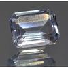 6-8 Ct Natural Sky Blue Aquamarine Emerald Cut Fabulous Certified Gemstone