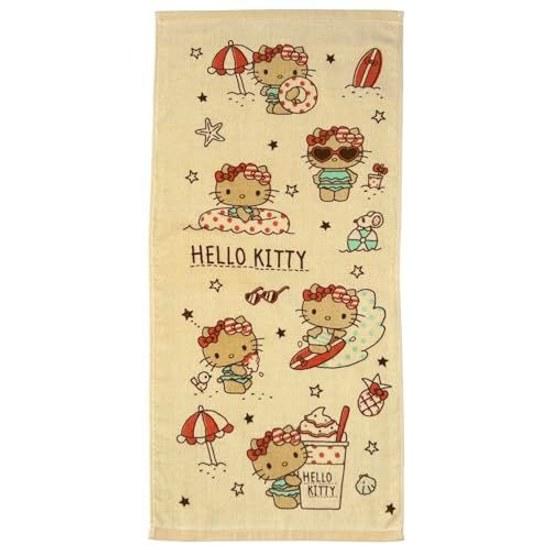 Набор из 2 полотенец для лица Sanrio Characters Hello Kitty 3475 см 100% хлопок Летние дни