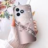 Чехол для Honor X8d 4G Милый Кот Роскошные Цветы Рисованный Чехол Мягкий Тонкий Чехол для Телефона Для Honor X8d X 8d HonorX8d 4G Задняя Крышка Coque