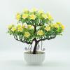 1шт искусственный цветок дерево бонсай в горшке домашний офис сад настольная вечеринка декор
