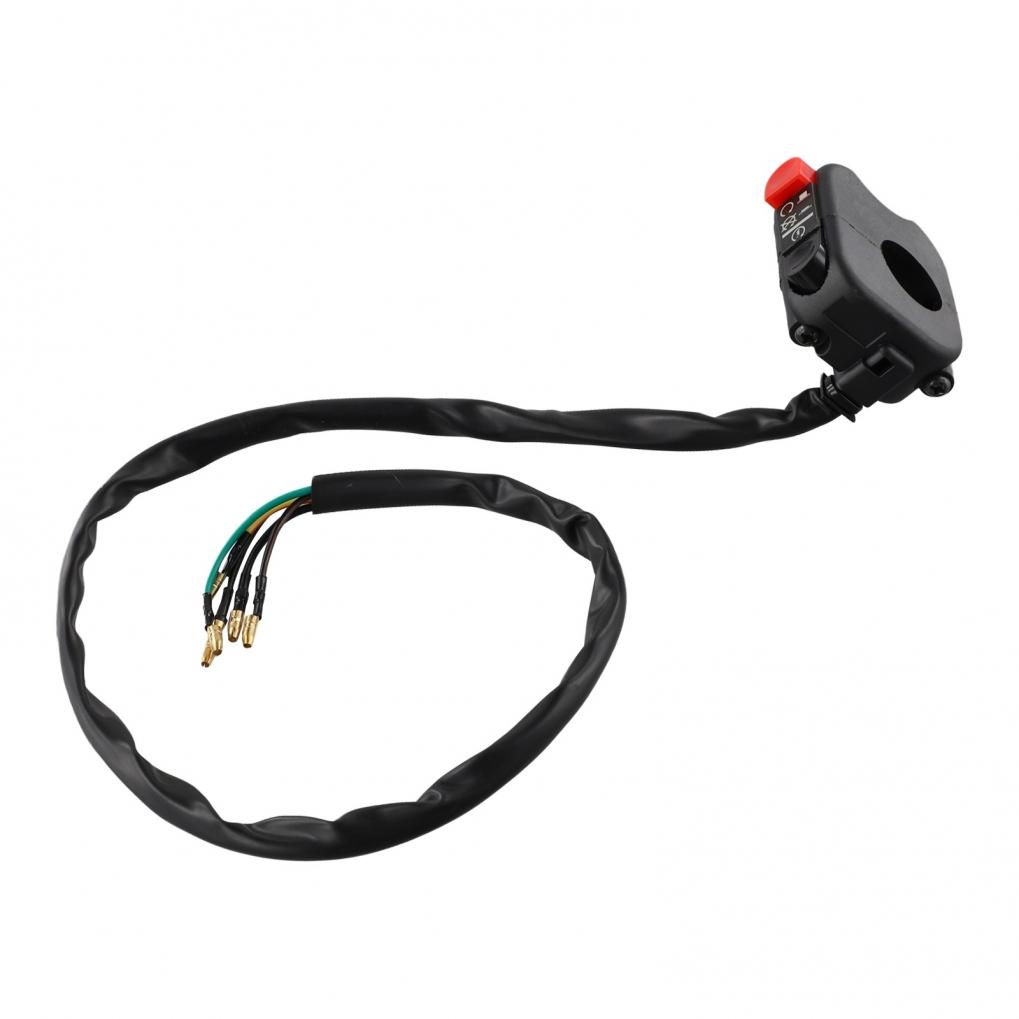 Practical and Reliable Motorbike ATV Handlebar Mount Start Stop Kill Switch