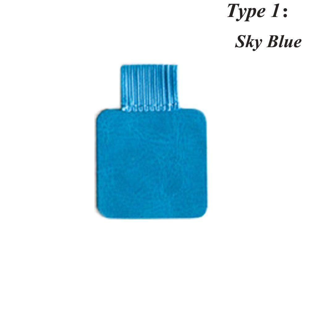 4PCS Useful Convenient Stationery Self-adhesive Pen Holder Leather Pen Clips Notebook Elastic Loop