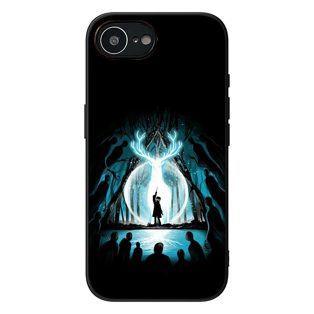 Poster Art Harries Wand Owl Potters Cover Phone Case for Apple iPhone 16 15 14 Plus 13 12 Mini 17 Pro Max + ProMax 16E Air
