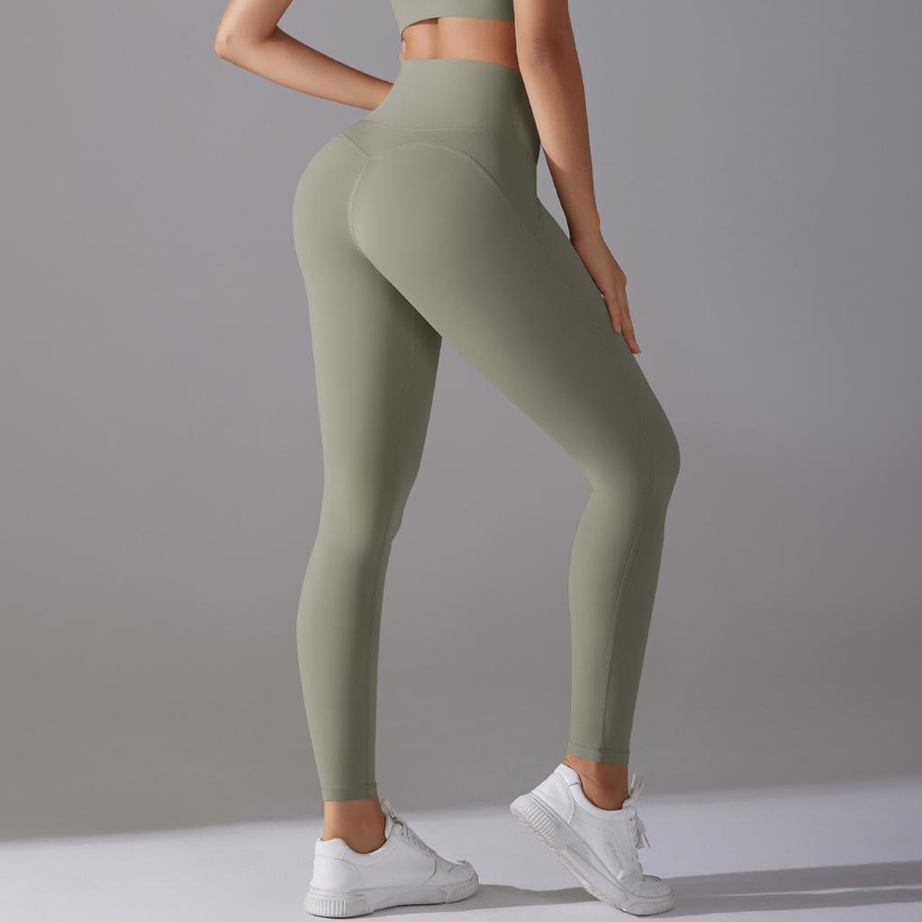 High Waisted, Hip Lifting, Naked, Antibacterial, Non Wearing Underwear, Quick Drying Pants, Running, Fitness, Yoga Pants For Women