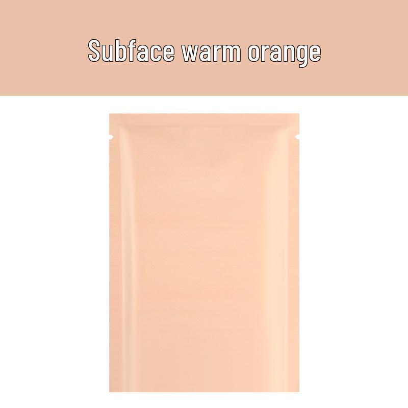 Цветные пакеты из алюминиевой фольги с плоским дном для упаковки масок и порошков