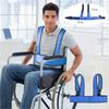 -Drop Wheelchair Safety Belt, Adjustable Elderly Care Assistance Belt, Breathable - Seat Belt