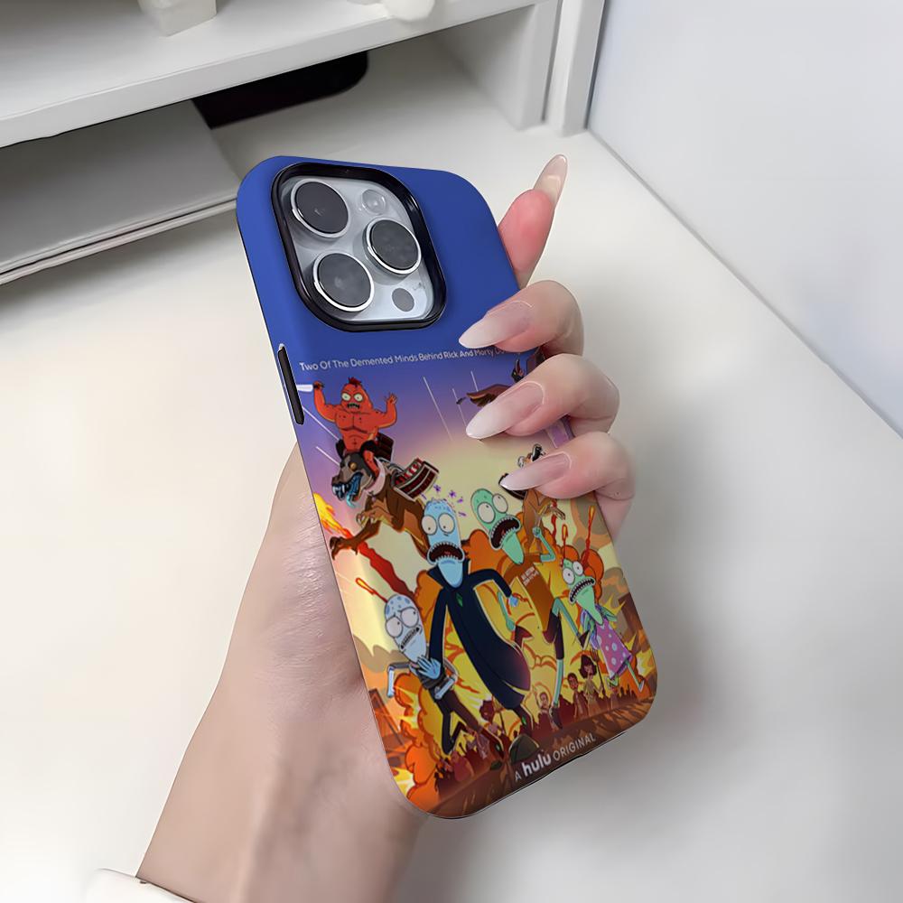 Чехол для телефона Solar Opposites Pupa для iPhone 16 Pro Max 15 13 14 12 11 14 Pro Max 15 Pro Max Двухслойный чехол