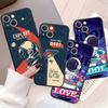 Мягкий чехол для Apple iPhone 11 13 Pro Max 14 12 Mini 7 8 Plus X XS XR SE 2020 6 6S 5 5S Чехол для телефона Funda Мультяшный Крутой Астронавт