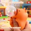 Капибара Сжимающая Игрушка Сжимать Дуть Пузыри Забавные Игрушки для Снятия Стресса Украшение Рюкзак Брелоки Игрушки-Антистресс