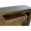 Buffet bas - Naturel - Acacia - 150 x 40 x 81 cm - 4 portes - 2 tiroirs