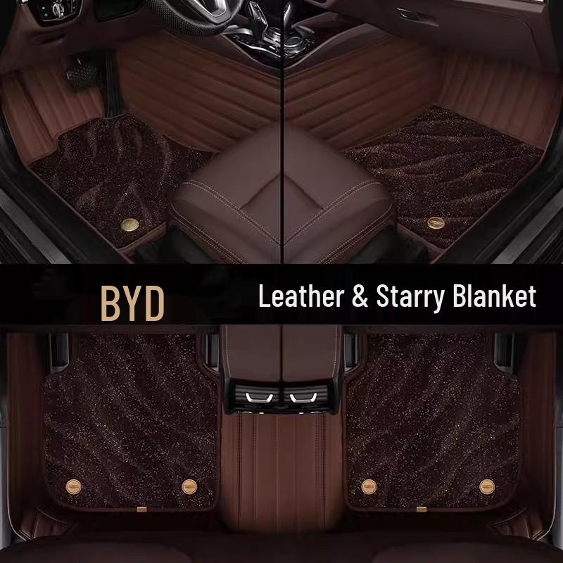 Custom Full Coverage Floor Mats for BYD Song DMI, Song Pro, Yuan Plus, Han DMI, Seagull, Dolphin