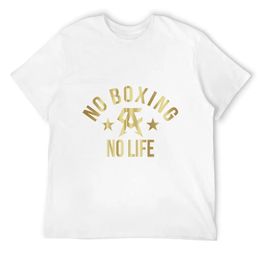 Нет бокса, нет жизни - футболка G большого размера Kawaii одежда Черная мужская одежда