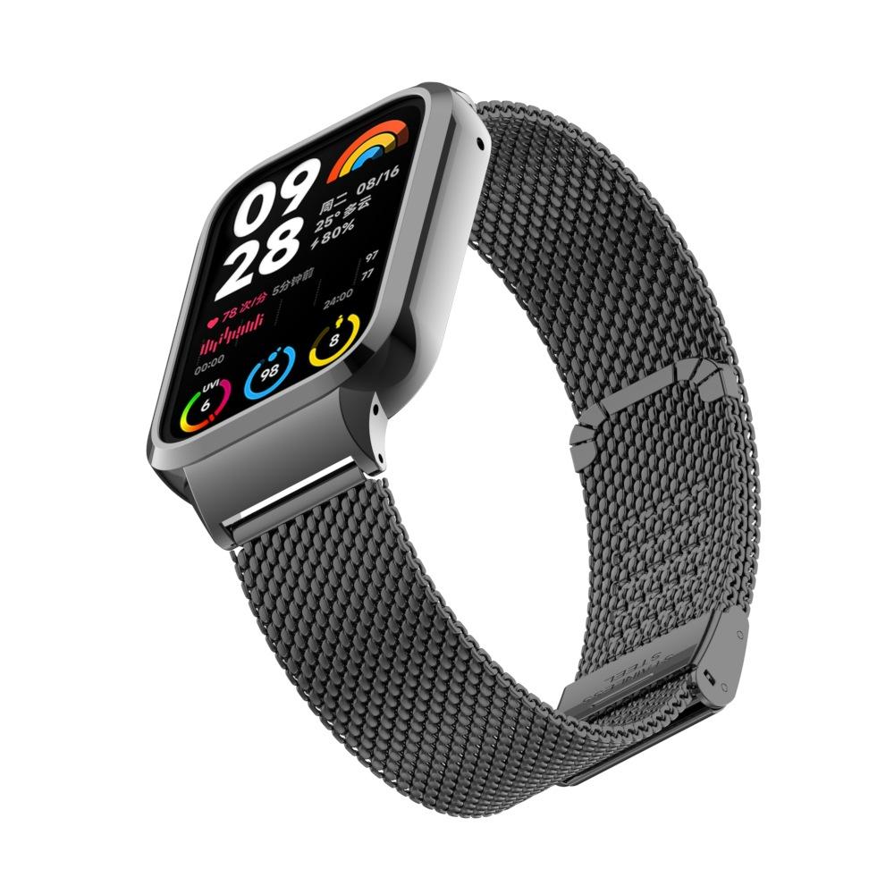 Металлический ремешок для Xiaomi Mi Band 8 pro, браслет для Xiomi Mi Band 8pro, металлический ремешок для часов, защитный чехол из нержавеющей стали