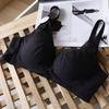 Women Push Up Bras Solid Simple Backless Wireless Girls Bras Female Underwear
