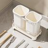 Light Luxury Chopstick Storage Rack Multi-functional Cutlery Drain Stand  Cutlery Storage