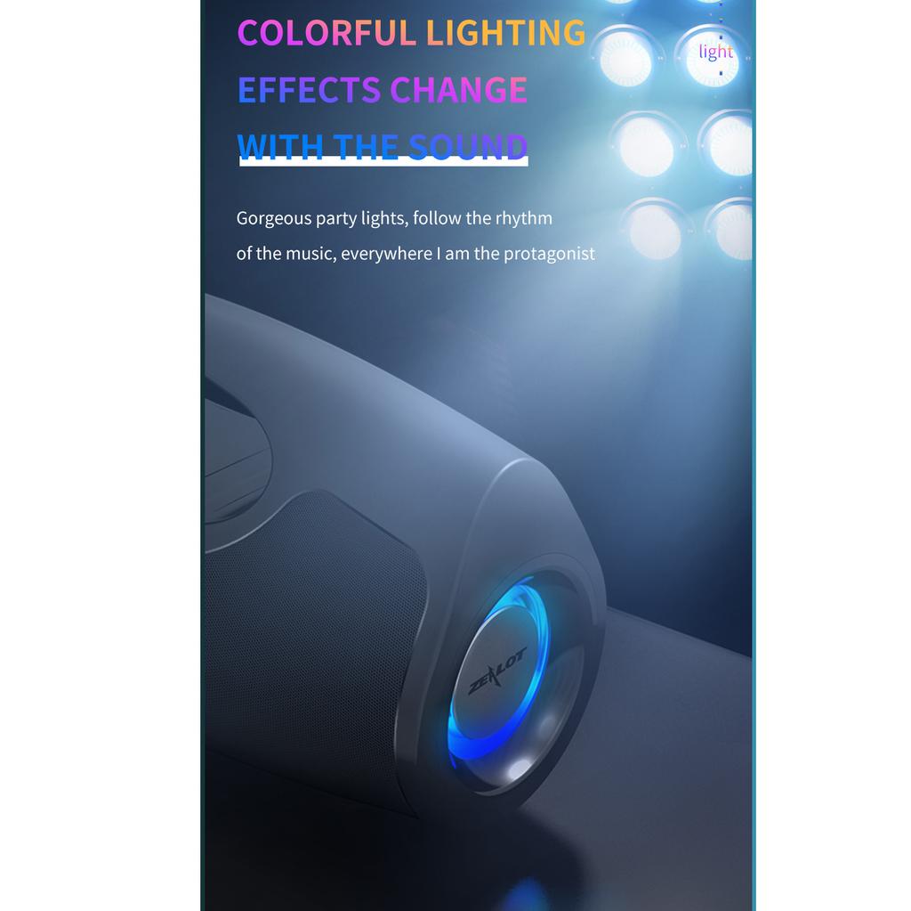 P1 40W High Power Wireless Bluetooth Speaker Audio Center, Portable Sound Box Powerful Boombox Outdoor Stereo Speaker Loudspeaker Deep Bass Music Box