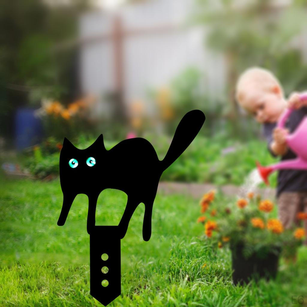 Acrylic Cat , Animals Cats Statue Decor, Ornaments Yard Decorative, Pathway, Floor, Flower Bed