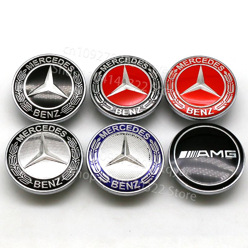 2025 Горячая 1 шт. 57 мм 2-контактная наклейка AFFALTERBACH Tree Hood для AMG Mercedes-benz A35 A45 GT50 W177 W246 GLB SLK GLA AMG на капот