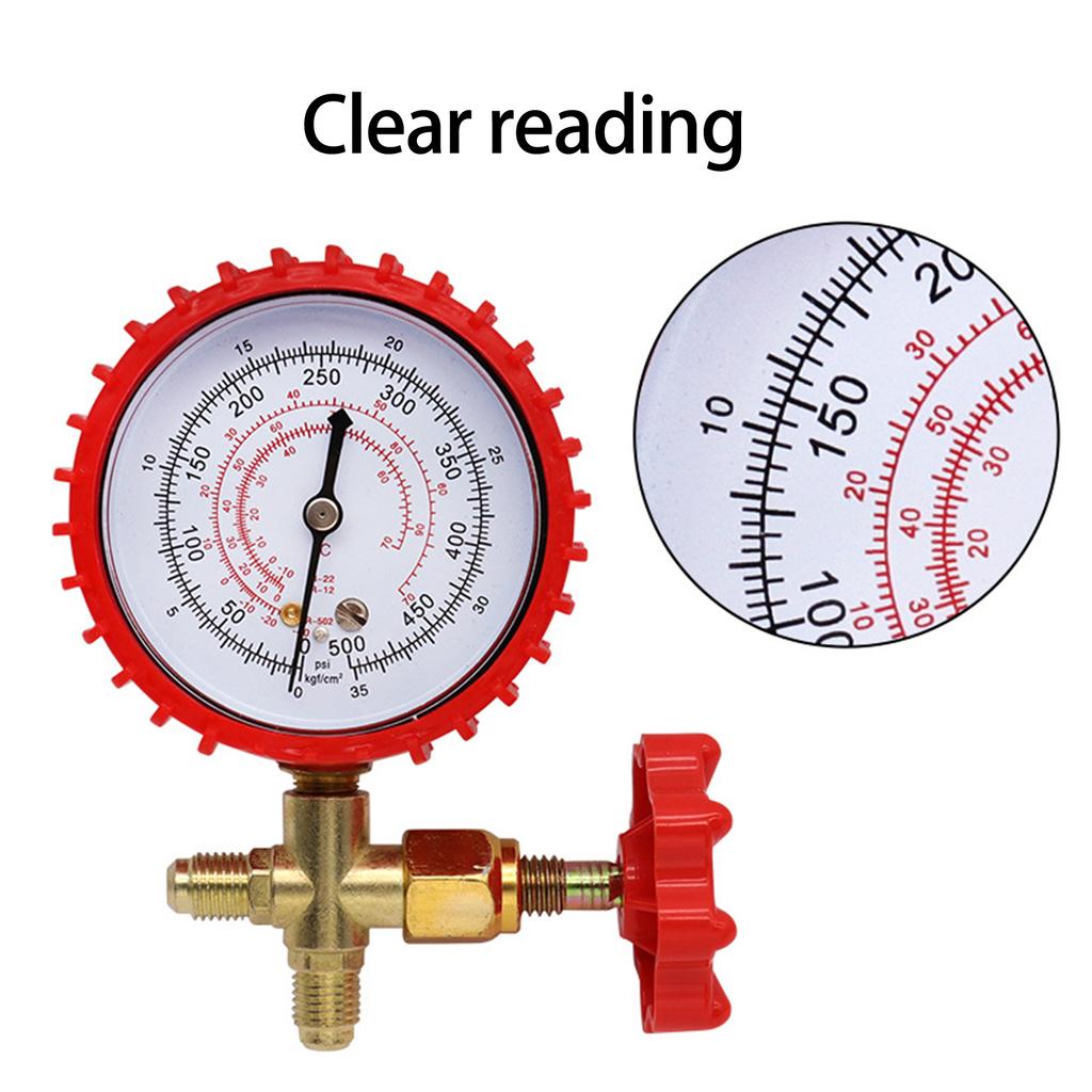 Модернизированный комплект заправки автомобильных хладагентов, набор манометров, манометр для заправки холодильного оборудования для R22/R134/R404