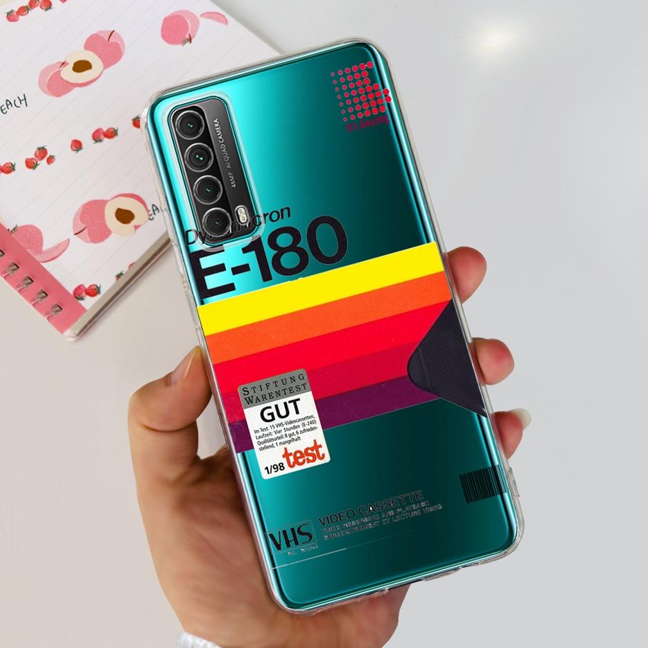 Для Huawei P Smart 2021 Чехол PPA-LX1 PPA-LX2 Новый Модный Расписной Чехол Мягкий ТПУ Чехол для Телефона Для Huawei Y7a Psmart 2021 Coque Capa