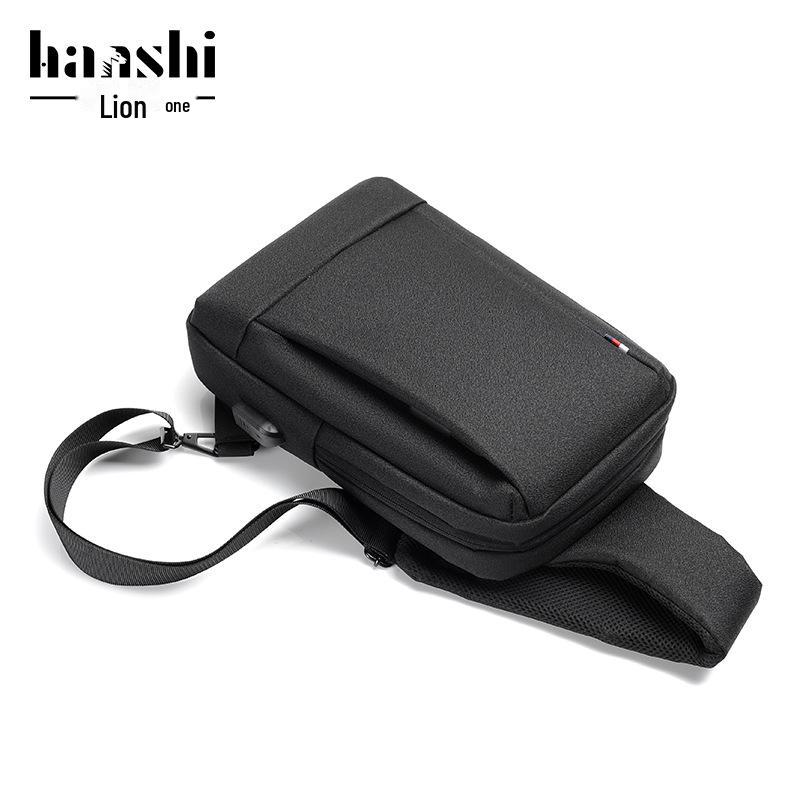 Высококачественная водонепроницаемая сумка-мессенджер для мужчин и женщин из трансграничной моды - модная повседневная дорожная сумка через плечо на груди.