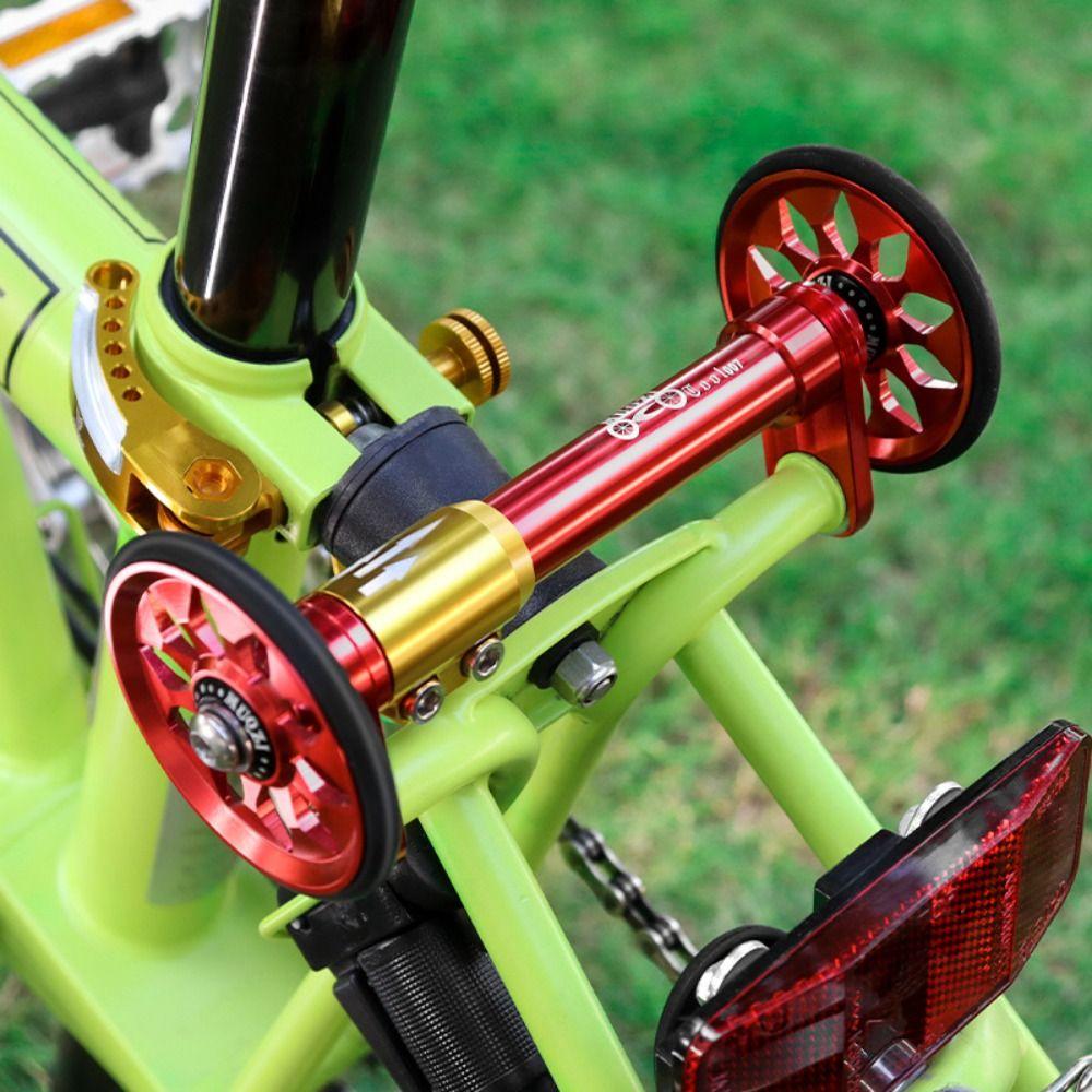 Replacement Bicycle Easywheel 60mm Bike Auxiliary Wheels Bike Easy Wheels Rear Rack