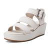 Сандалии на толстой подошве Anara Three Band Sandals Bone cm M [Rockport] женские 24,5